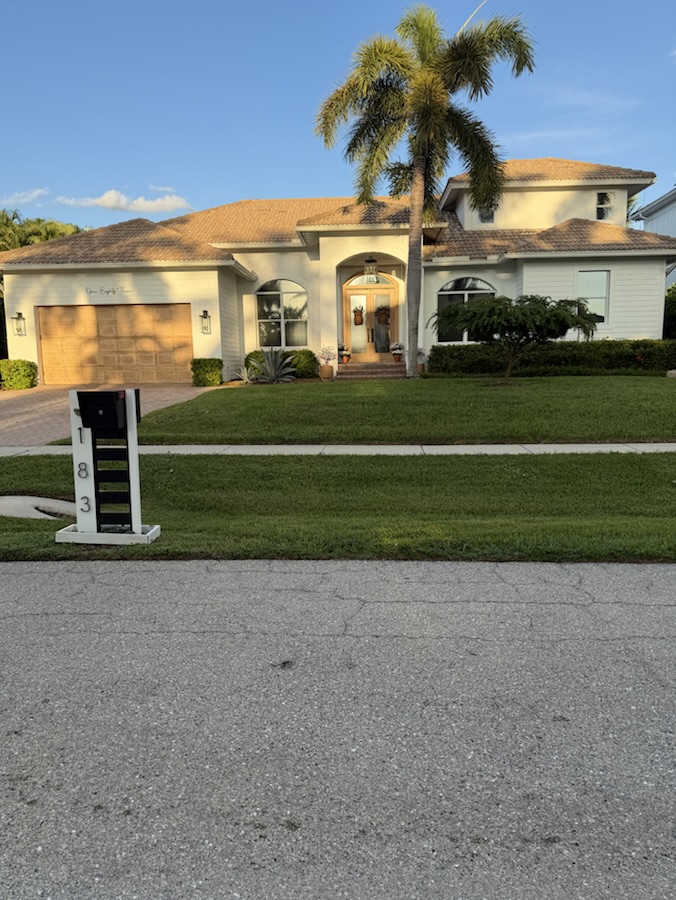 Front of the home