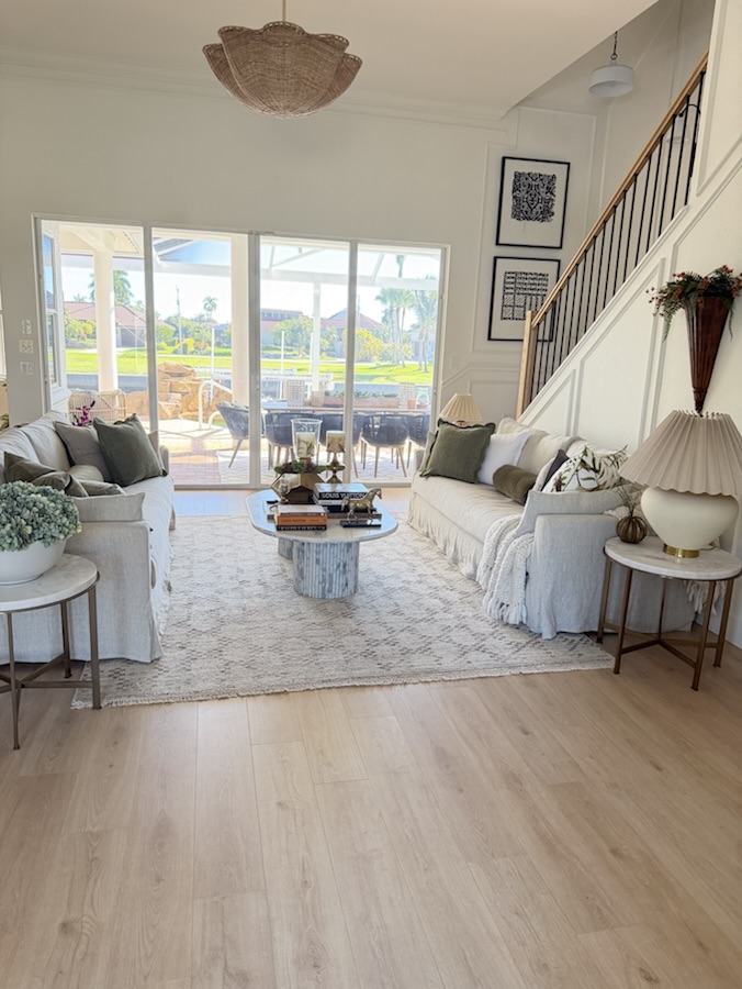 Great room, open to the lanai