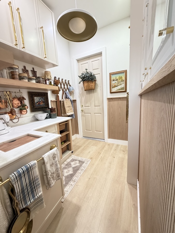 Pantry hallway