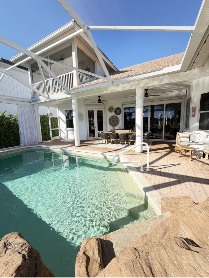 Pool and screened lanai