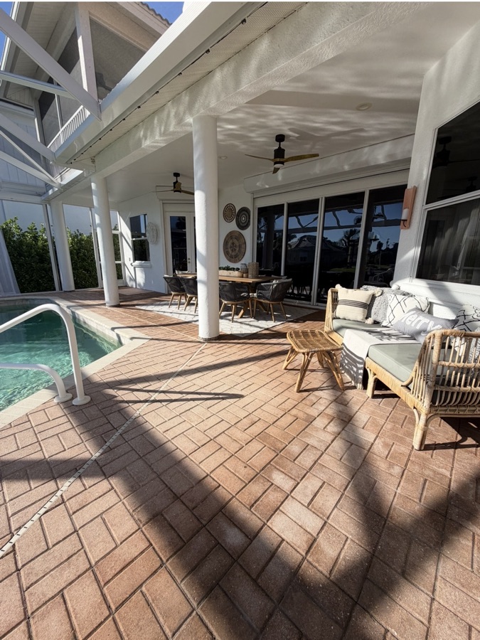 Covered lanai
